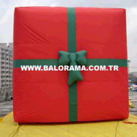 Giant Inflatable Gift Package 3m