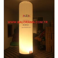 Illuminated Advertising Balloon Tube 3m