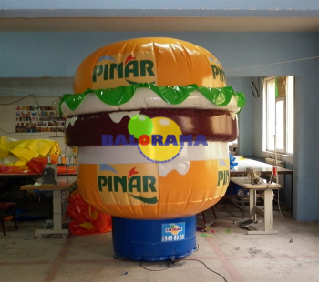 Inflatable Hamburger Mockup