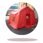 Eartquake Tents