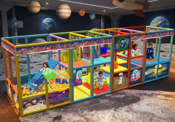 Alien Softplay Playground 8x2x2.5