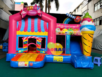 Candy Shop Combo Inflatable Park 5.4x5.3x3.6h Mt