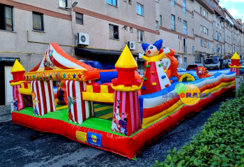 Entertainment Center Inflatable Playground 12x6x3m