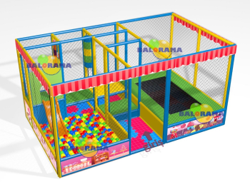 Indoor Playground 5x3x2.5h Mt