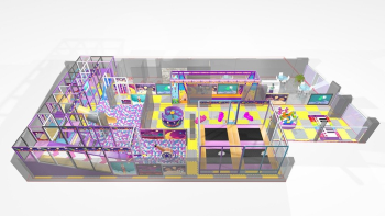 Indoor Playground Equipment 150m2