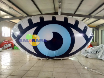 Inflatable Advertising Balloon Eye 3.5m
