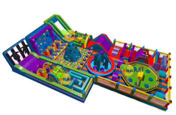 Inflatable Theme Park 700 m²