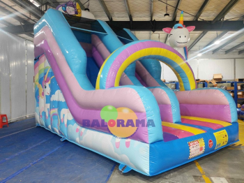 Inflatable Unicorn Slide 6x3.5x5h Mt