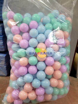 Soft Colored Play Pool Ball 7 cm - 500 Pieces