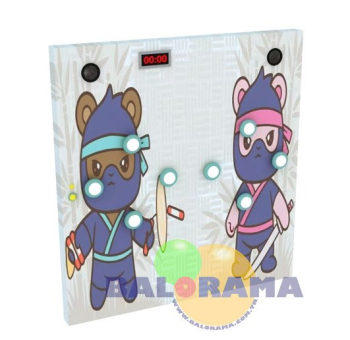 Soft Play Ninja Wall 244cm