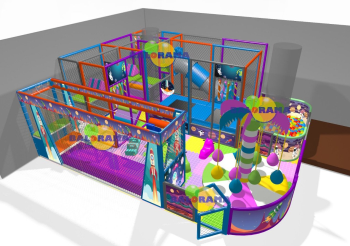 Softplay Alien Playground 56m2