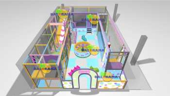 Softplay Ball Pit 10x6x2.5h Mt