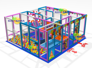 Softplay Indoor Playground 5.3x4.7x2.5h Mt
