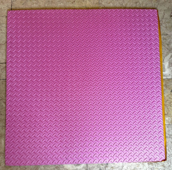 Tatami Wall Protection Mat 1mx1mx13mm Pink