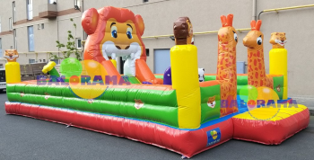 Tiger Inflatable Playground 10x5x3m