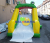Cute Inflatable Frog Slide 5x3x3 mt