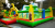 Giant Zoo Inflatable Playground 10x10x5m