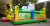 Giant Zoo Inflatable Playground 10x10x5m