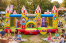 Clown Inflatable Balloon Park 6x4x2.5m