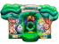 Combo Slide Inflatable Jungle Game 9.2x4x5.4m