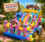 Cute Characters Inflatable Playground 8x5x4.5h Mt