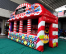Happy Carnival Four-Piece Inflatable Set 6x2.4x3.9h Mt