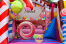Inflatable Candy Land Playground 5x4x3.9h Mt