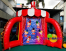 Inflatable Clown Interactive Four-Piece Set 5.8 x 4.5h Mt