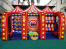 Inflatable Colorful Triple Combo Park 5.2x2.15x2.9h Mt