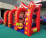 Inflatable Colorful Triple Combo Park 5.2x2.15x2.9h Mt