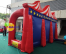 Inflatable Colorful Triple Combo Park 5.2x2.15x2.9h Mt