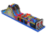 Inflatable Obstacle Course Race Track 17x3x4.7h Mt