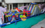 Inflatable Obstacle Course Race Track 17x3x4.7h Mt