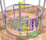 Round Ball Pit 3Mt