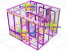 Softplay Obstacle Course Ball Pool 3.4x3.1x2.5h Mt