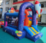 Space Rocket Inflatable Playground 3.4x3x3h Mt