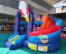 Space Rocket Inflatable Playground 3.4x3x3h Mt