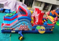 Carnival Inflatable Obstacle Course 7.5x2.4x3h Mt