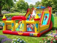 Giant Dolphin Inflatable Playground 12x6x6m Giant Dolphin Inflatable Playground 12x6x6m