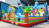 Giant Ocean Inflatable Playground 12x8x8m