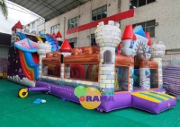 Inflatable Giant Dragon Park Imported 14x5x6m