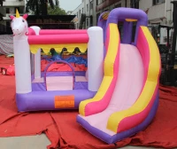 Inflatable Park Princess Castle Bouncy Balloon 2.5x2x1.6h Mt