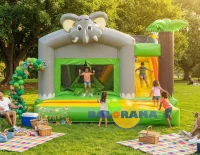 Inflatable Playground Elephant Combo Maxi