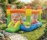 Inflatable Playground With Tower 2.8x3.9x2.2m