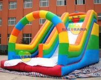 Rainbow Inflatable Slide 8x5x7m