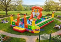 Tiger Inflatable Playground 10x5x3m
