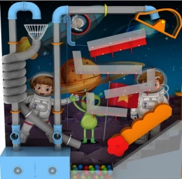 Astronaut Air Maze Softplay Playground