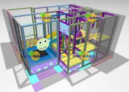 Ball Pit with Conveyor Slide 4x4x2.5m Ball Pit with Conveyor Slide 4x4x2.5m