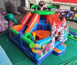 Inflatable Park Cute Garden 6x5.4x5.2m