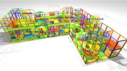 Softplay Adventure Track 120m2